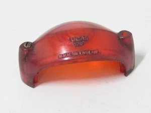 Triumph Tiger Cub 526404 Lucas Rear Light Lens Section 529 Secondhand ' - Picture 1 of 5