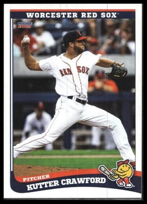 2021 Choice Worcester Red Sox #10 Kutter Crawford - Image 1 of 2