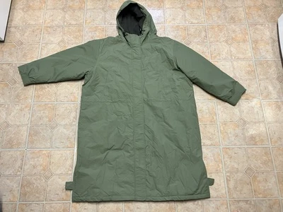 Lands’ End Aircore 200 Heavy Long Parka Fleece Lined Olive Green Women’s 3X EUC - Image 1 of 4