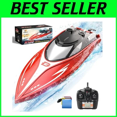 High-Speed 2.4 GHz Remote Control Boat with Capsize Recovery - Gift for All Ages Foto 1 de 4