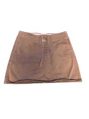 Falda Bolsillo Carga Verde Calvin Klein Años 2000 Y2k Vintage 100% Algodón Talla 8 Foto 1 de 4