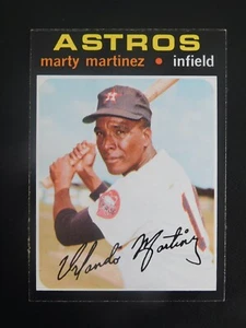 1971 Topps Baseball Card #602 Marty Martinez (NM) - Picture 1 of 2