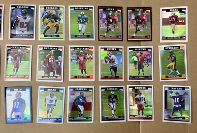 2006 TOPPS CHROME FOOTBALL REFRACTORS COMPLETE YOUR SET ...YOU PICK - Image 1 of 2