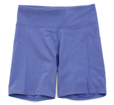 Calvin Klein Women's L Purple High Waist Stretch Tight Shorts Athletic - Image 1 of 2