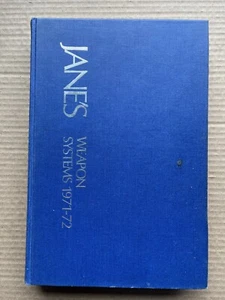 Jane's Weapon Systems 1971-72 Second Edition with Flight Refueling Book Mark - Picture 1 of 12