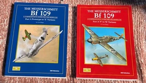 the MESSERSCHMITT BF 109 LOT E F K VARIATIONS part 1 2 modeller book sam ritger - Picture 1 of 11
