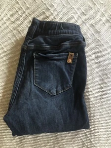ABERCROMBIE KIDS GIRLS SKINNY JEANS SIZE 11 / 12 EUC DARK WASH - Picture 1 of 5