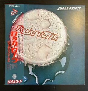 JUDAS PRIEST Rocka Rolla 1977 LP JAPAN FIRST PRESS OBI Black Sabbath RARE ! - Picture 1 of 8