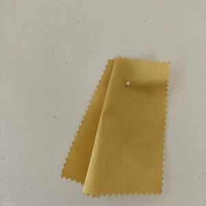 "¡Diseño de tela!"OFERTA%THUBA* Tela de seda 3,30 metros de altura amarillo-oro Nya Nordiska - Imagen 1 de 6