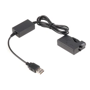 LP-E8 DR-E8 DC Coupler+USB Cable for Canon EOS 600D 650D 700D 5V 2A Power Bank - Picture 1 of 9