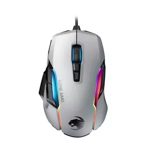 ROCCAT Kone AIMO Remastered Wired PC Gaming Mouse White (ROC11820WE) - Picture 1 of 3