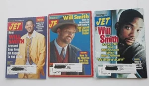 Jet Magazine Will Smith Lot 3 African American History Celebrity Advertising Vtg - Picture 1 of 2