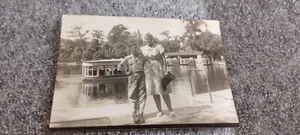 Original 1940er Foto Silver Springs State Park Florida Glasboden Boote - Bild 1 von 5