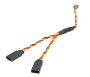 NUOVO 1 pz 6 pollici RC servo imbracatura a Y filo intrecciato per RC - Foto 1 di 3