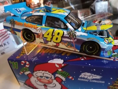 2011 Jimmie Johnson #48 Sam Bass Happy Holidays Platinum Series   334/478 🔥 🔥  - Image 1 of 4