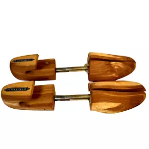 Florsheim Cedar Wood Shoe "M" Trees Dress Shoe Stretcher Inserts Adjustable - Picture 1 of 8
