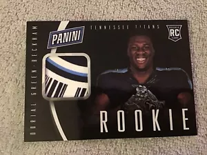 2015 Panini The National DORIAL GREEN-BECKHAM Rookie RC Glove Swatch Titans - Bild 1 von 3