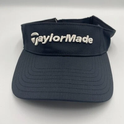 Taylormade Golf Adjustable Visor Hat Cap Black - Image 1 of 4