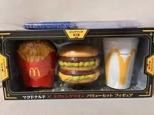 McDonald's x Evangelion Collaboration EVA Japanese Anime Value set Figure New - Picture 1 of 4