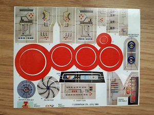 Star Wars - B Wing Ersatz Aufkleber - Bild 1 von 1