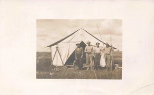 1911 RPPC - Surveyor's Camp in North Dakota - Occupational Postcard - Picture 1 of 2