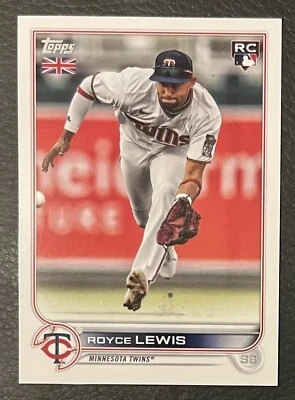 2022 Topps UK Edition Royce Lewis #137 RC Rookie (QR1) - Image 1 of 2