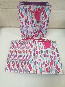 Große Geschenktüten 33 cm x 27 cm x 13 cm Splodge Muster - Überraschung - 8 Tüten nur 9,99 € - Bild 1 von 12