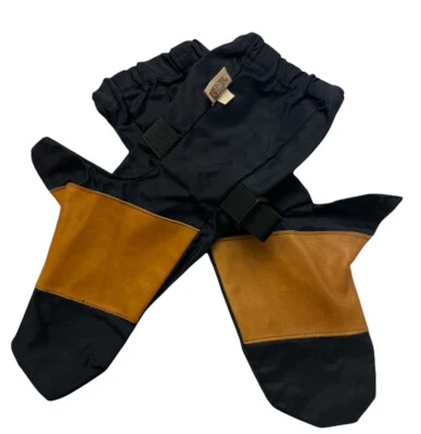 Años 70 The North Face Etiqueta Marrón Unisex S Cuero Palma Impermeable Shell Mitten EE. UU. Foto 1 de 4