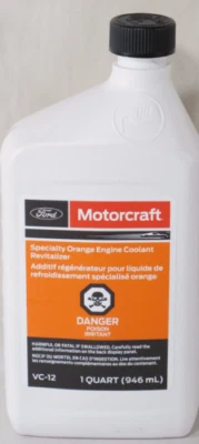 Refrigerante de motor revitalizador especial naranja genuino Ford Fluid VC-12 - 1 cuarto Foto 1 de 2