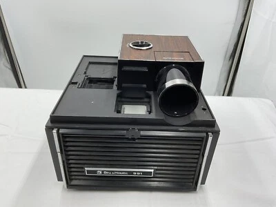 Vintage Bell & Howell Slide Cube Projector 627R FOR PARTS OR REPAIR - Image 1 of 4
