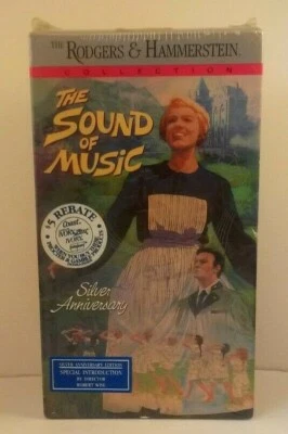 The Sound Of Music Julie Andrews 2 VHS Silver Anniversary Special Edition NEW - Image 1 of 4