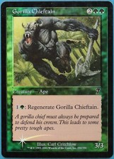 Gorilla Chieftain FOIL 7th Edition PLD Green Common CARD (208613) ABUGames