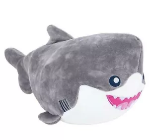 Gran peluche de tiburón blanco de 10" animales de peluche mar amigos océano - Imagen 1 de 2