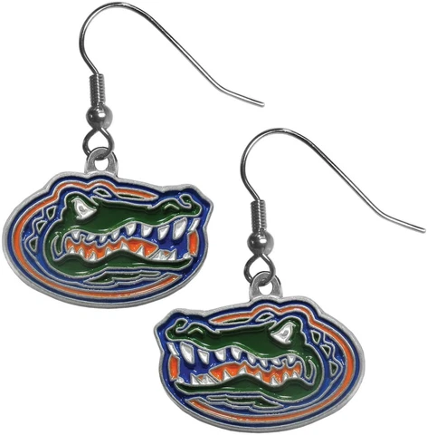 FLORIDA GATORS NCAA TEAM LOGO DANGLE EARRINGS BY AMINCO FREE SHIPPING Cover