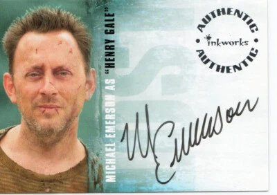 Lost Season Two 2 2006 Auto Autograph A-17 Michael Emerson as Henry Gale - Image 1 of 3
