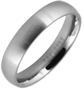 Partnerring Damen Herren Edelstahl matt gebürstet AKZENT 5080030 Größe 58-70