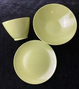 VINTAGE AVACADO GREEN LENOTEX LENOX WARE - Picture 1 of 39