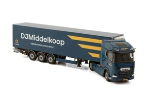 1/50 WSI DAF for XG 4X2 REEFER TRAILER - 3 AXLE for D.J. MIDDELKOOP - Imagen 1 de 4