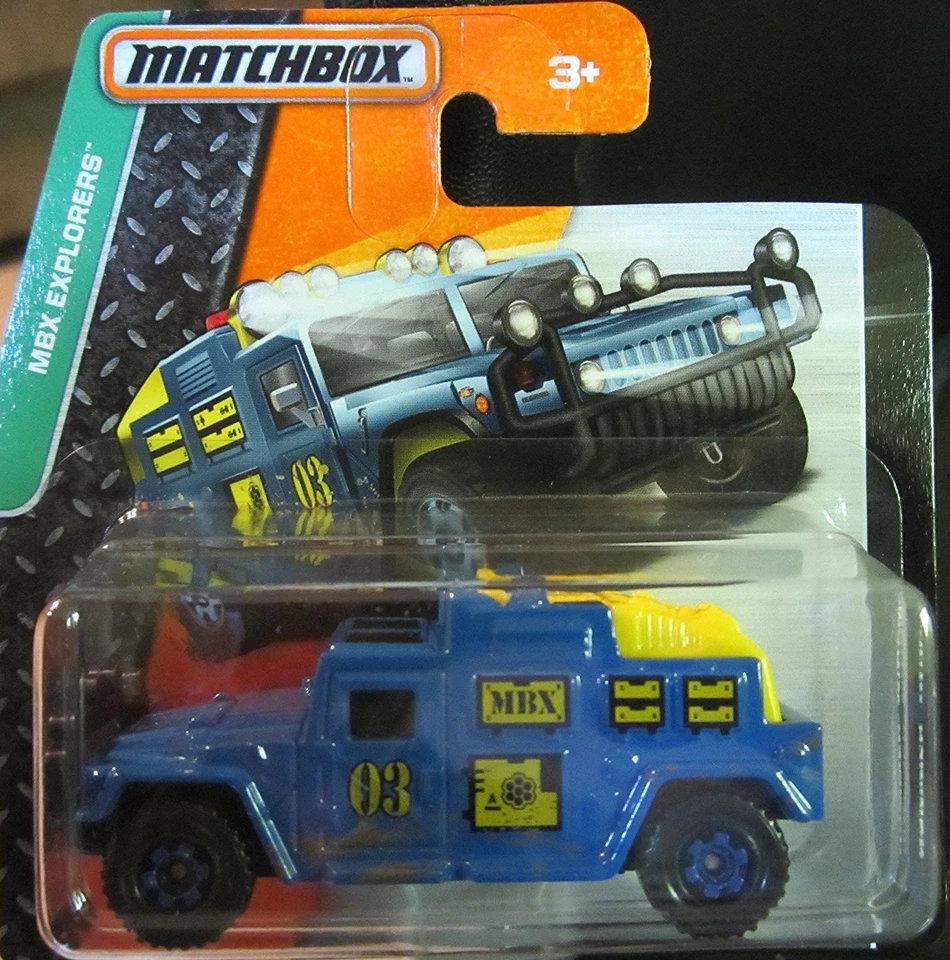 Matchbox - MBX Explorers Hummer W/Scivolo Piccolo Card (BBDFL74) - Immagine 1 di 1