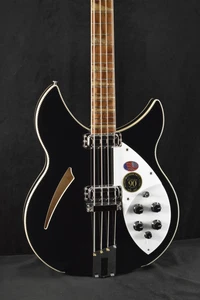 Rickenbacker 90th Anniversary 4005XC JetGlo SCRATCH & DENT - Picture 1 of 11