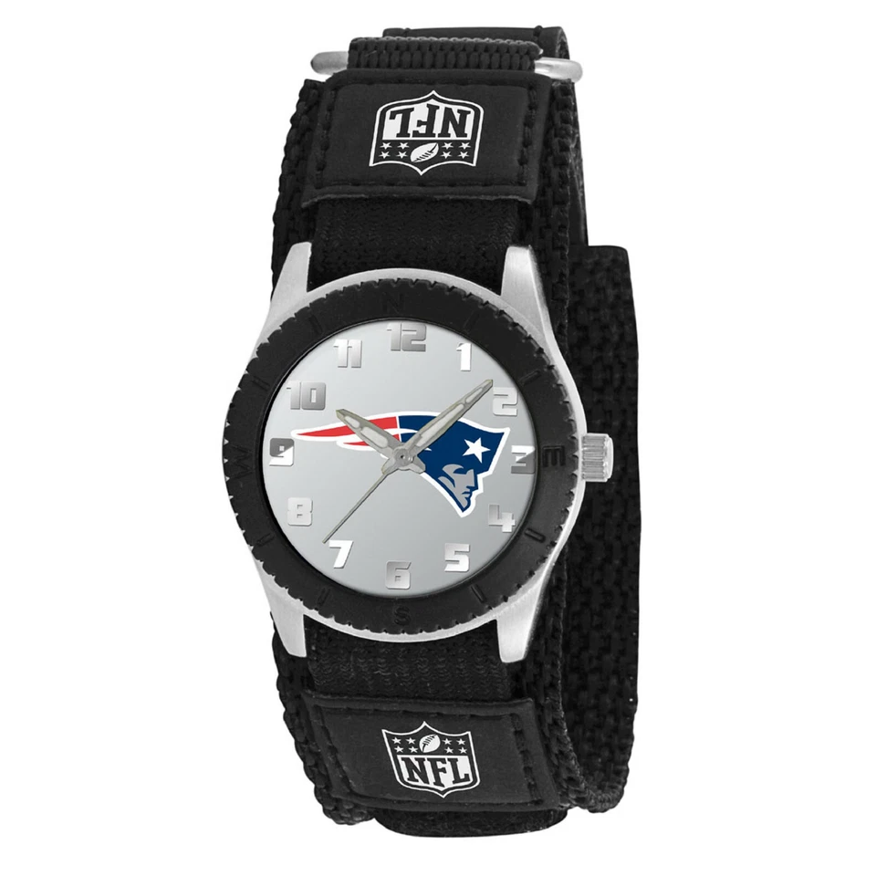 NFL NEW ENGLAND PATRIOTS Jóvenes/Damas Niños Negro Reloj Novato Foto 1 de 1
