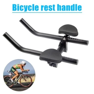 Anti-Slip Rest TT Handlebar Aero Bars Long Distance Riding - Picture 1 of 7