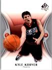 2006-07 SP Authentic Philadelphia 76ers Basketball Card #66 Kyle Korver