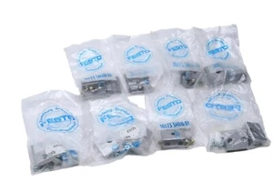 Festo 5x SMBU-1B + 3x SMBU-2B Befestigungsbausatz Montagesatz Pneumatik - Bild 1 von 3