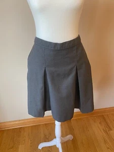Girl's Pleated School Uniform Skirt - Gray Size 5 - Picture 1 of 4