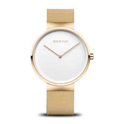 Reloj Bering Time - Clásico - Unisex Pulido/Cepillado Tono Dorado - 14539-334 Foto 1 de 4