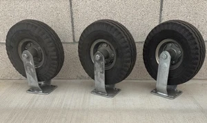 PPI Caster 4510 Luftrad 10"x3,5" starr 4,25" Nabe 352 Pfund Last 35psi Vorbau - Bild 1 von 19