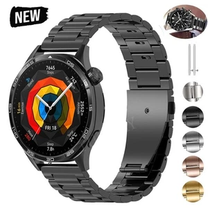 For Amazfit Bip 5 Pro U S GTR GTS 2 3 4 Mini Stainless Steel Metal Strap Band - Picture 1 of 46