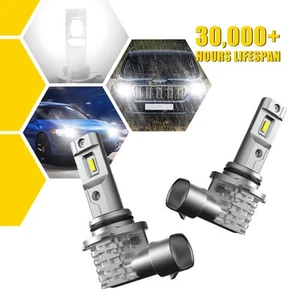 Pair 9006 HB4 6500K White LED Headlight Super Bright Fog Driving Light Bulb Kit - Picture 1 of 12