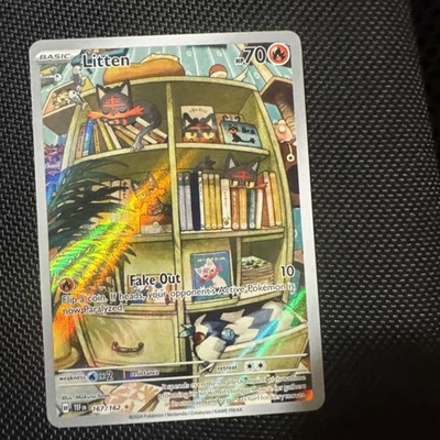 Litten 167/162 SV05: Temporal Forces Holo - Image 1 of 4